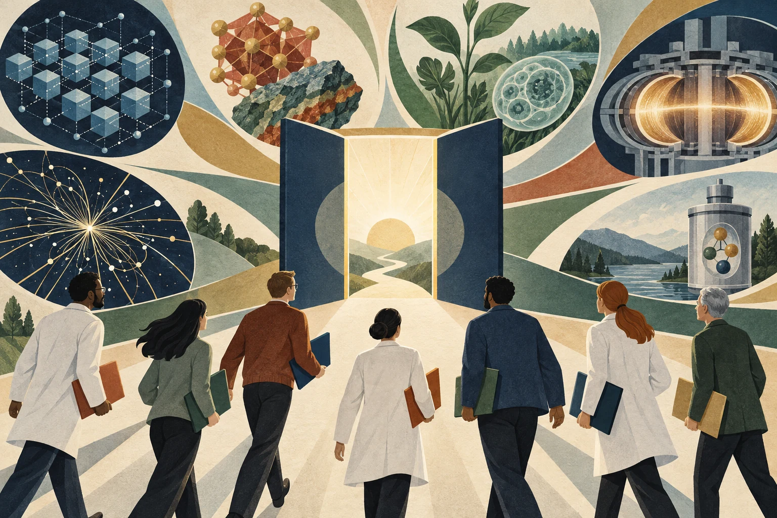 Research teams connect computing, energy, biology, fusion and physics experiments through one open funding call.